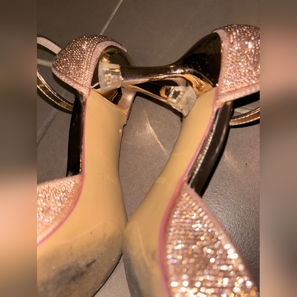 Pink Glitter Heels - Picture 6 of 7